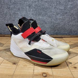 Air‎ Jordan Men's XXXIII 33 Future Of Flight Basketball Shoes SIZE 11.5 WHT BLK
